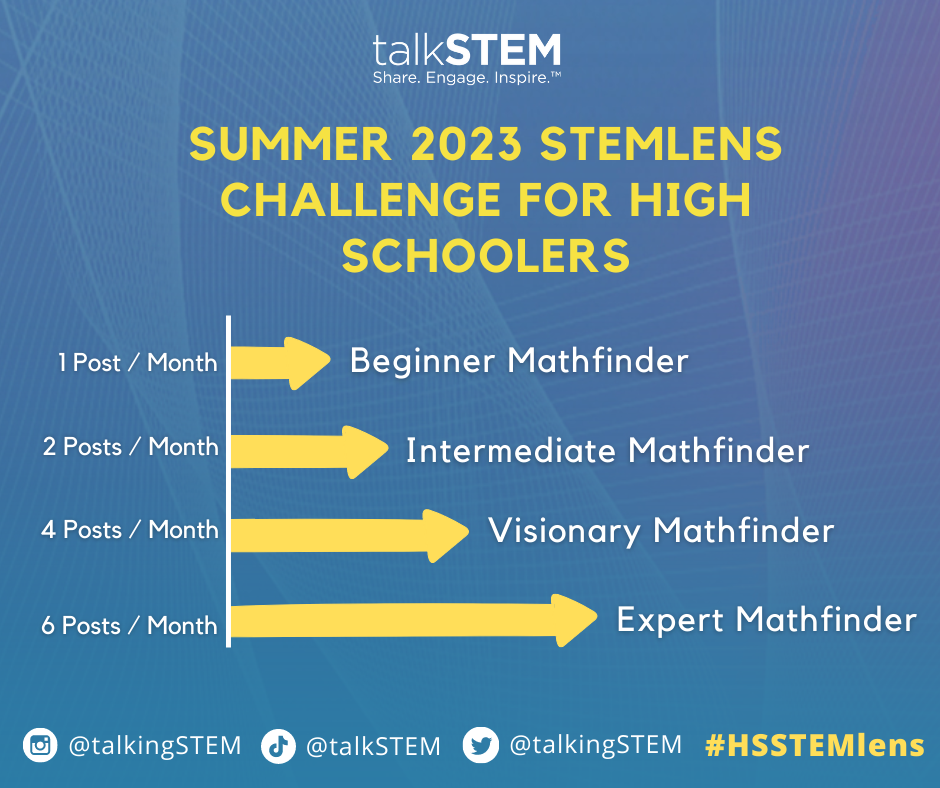 banner: Summer 2023 Stemlens Challenge for High Schoolers