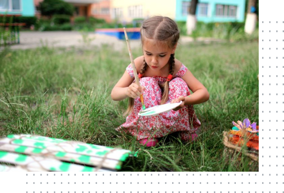 photo: little girl
