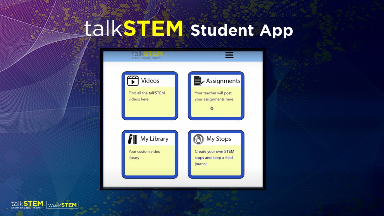 talkSTEM Student App