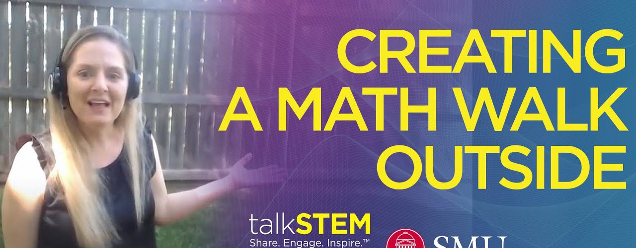 Creating a Math Walk in Your Backyard