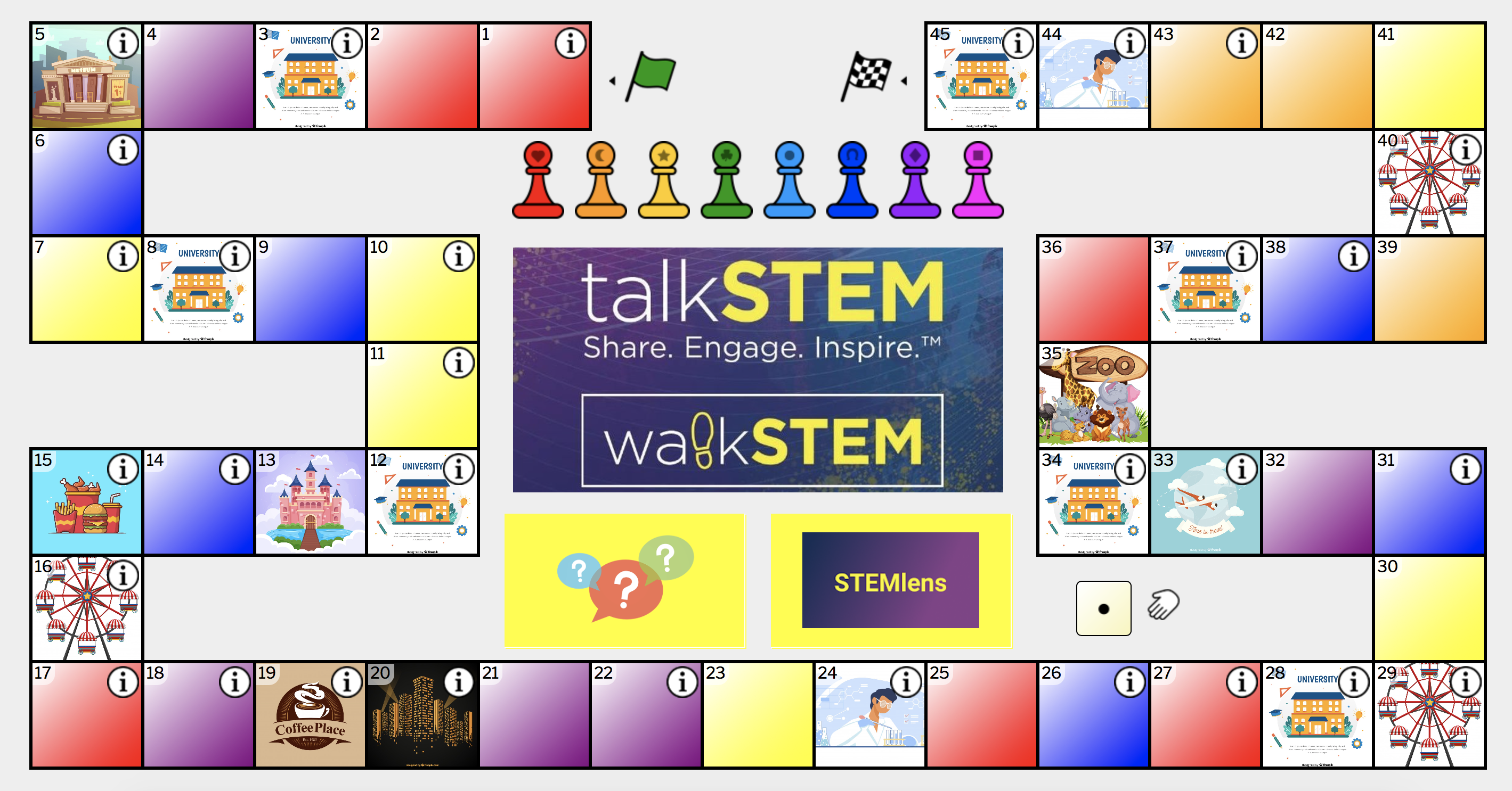 walkSTEM Go: A Free Online Game for Grades 4-12 Educators in