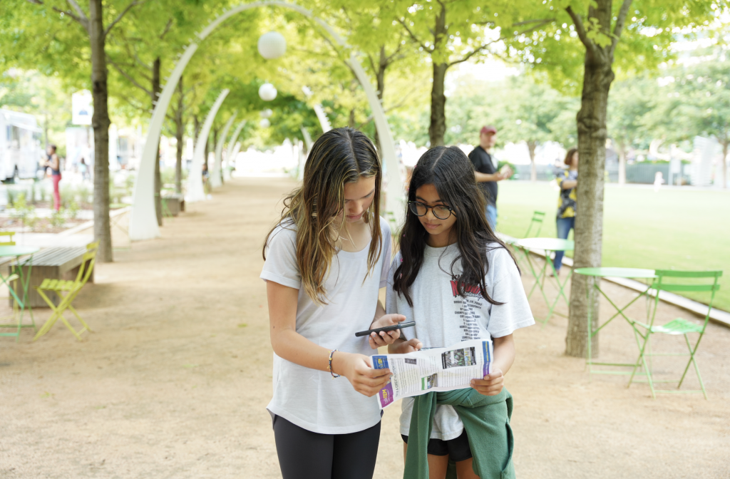 walkSTEM@Klyde Warren Park: Free, App-Guided Tour, Great for Elementary and Middle School Ages - Don't Miss it!